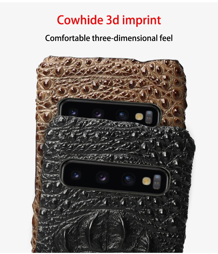 Чехол для телефона для samsung Galaxy S7 край S8 S9 S10 Plus Note 9 8 10 A20 A30 A40 A50 A70 головы крокодила чехол для A5 A7 A8 J5 J7