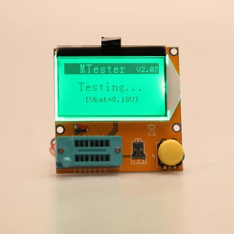 LCR-T3 тестер транзисторов диодов триодов емкости ESR LCR Meter MOS PNP NPN | Инструменты