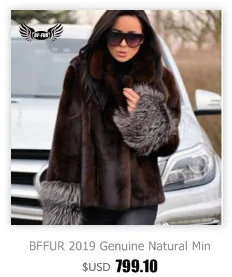 BFFUR Новое поступление Женская куртка зимнее кожаное пальто верхняя одежда из натурального меха норки женская уличная однотонная Готическая шуба из натурального меха