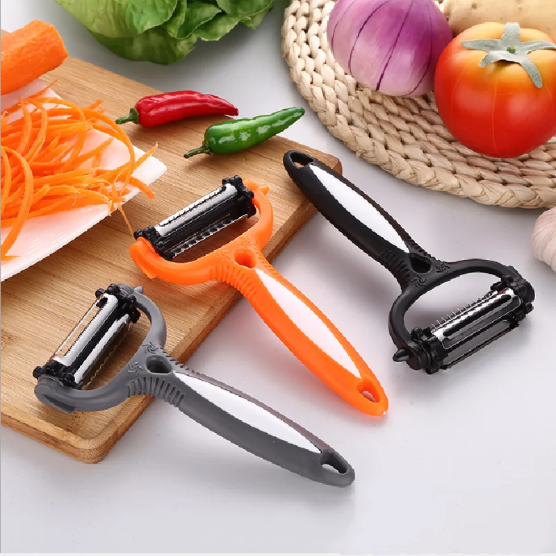 

1pc Kitchen Gadget Rotatable Peeler Grater for Vegetables Goods for The Kitchen Peeler Accessories Kitchen Utensils Knives.8z