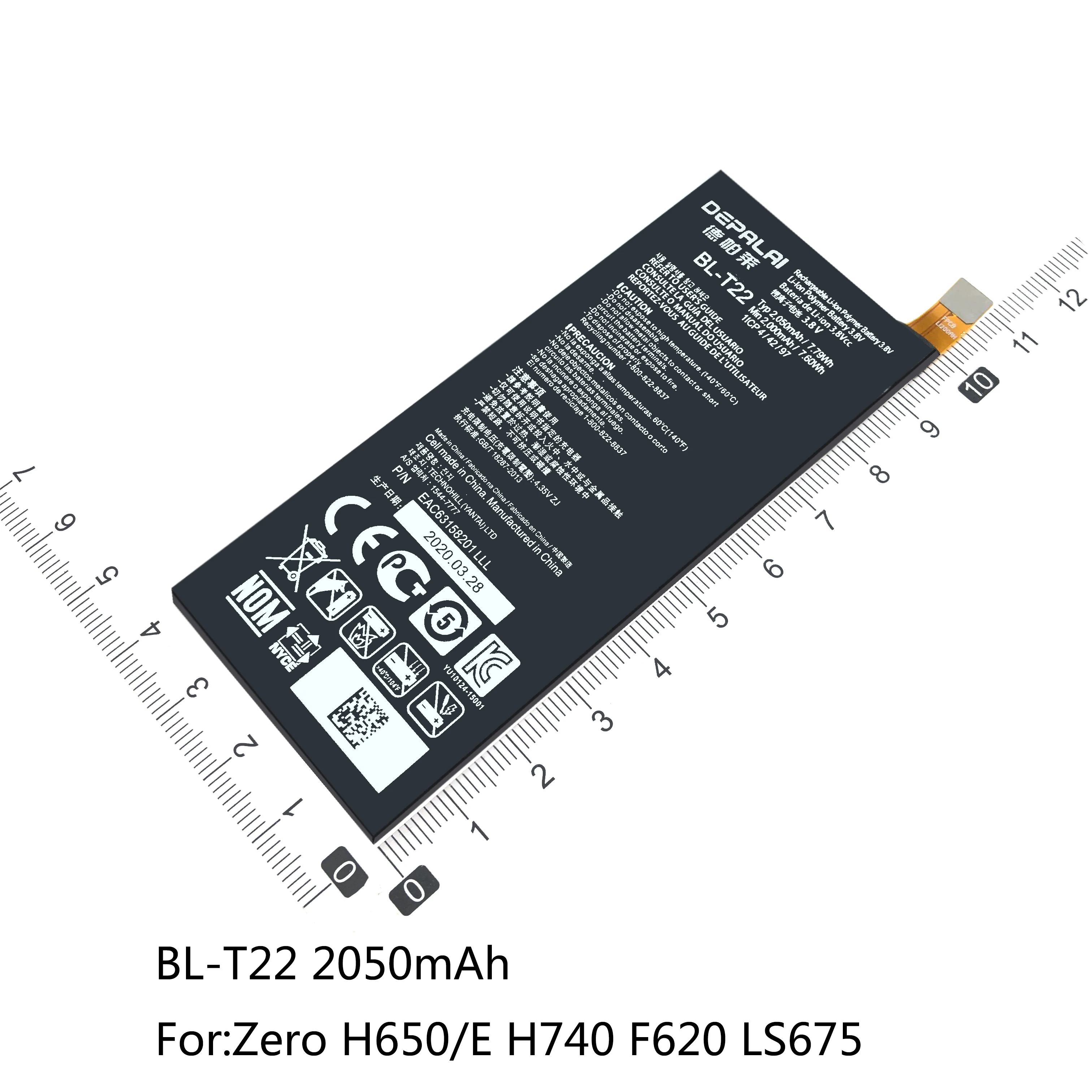 BL T22 T23 T24 T30 Батарея для LG Zero H650 H740 F620 LS675 X Cam K580 F690 Мощность 2 K220 L64VL L63BL M320F M322