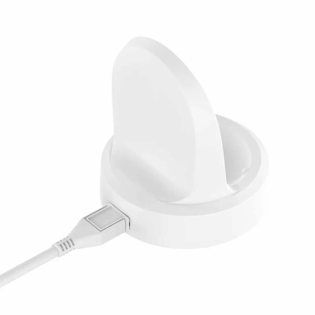 Беспроводная зарядная док-станция Зарядная база с индикатором для samsung Galaxy Watch активные SM-R500 умные часы