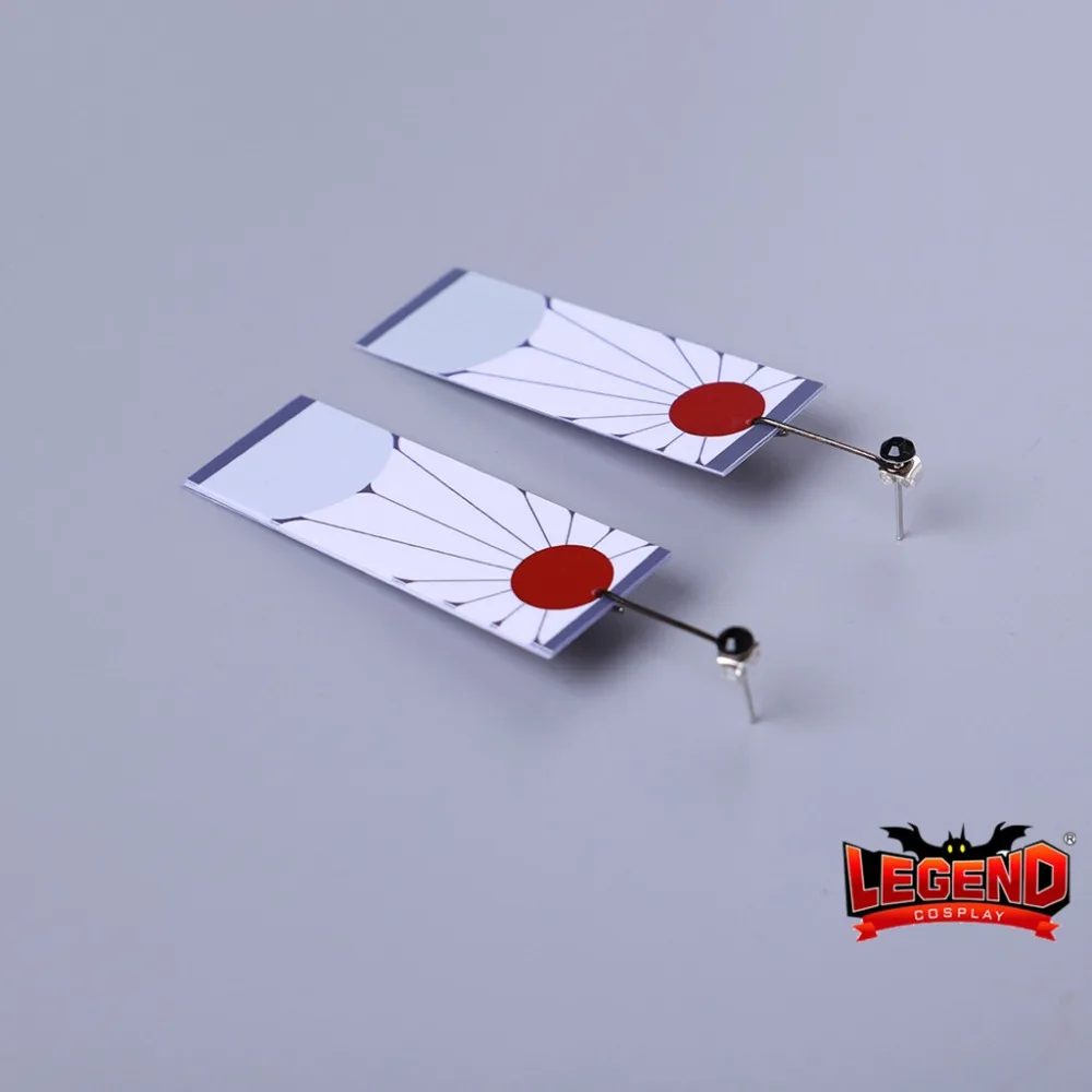 Убийца демона Kimetsu no Yaiba Kamado Tanjirou серьги для косплея Kamado Nezuko реквизит для косплея bamboo реквизит аксессуары