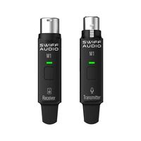 swiff audio m1 microphone wireless system digital guitar transmitter receiver technology dynamic with any cassette interface
