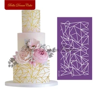 irregular lace design cake stencil mesh stencils for wedding cake border stencils fondant mould cake decorating tool cake mold