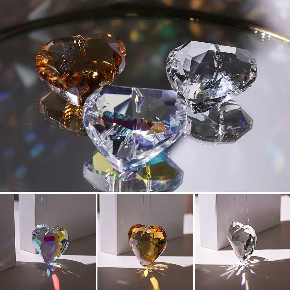 

Window Curtains Decor Home Garden Decor Crystal Prisms Hanging Crystal Pendants Chandelier Wind Chimes Rainbow Chaser