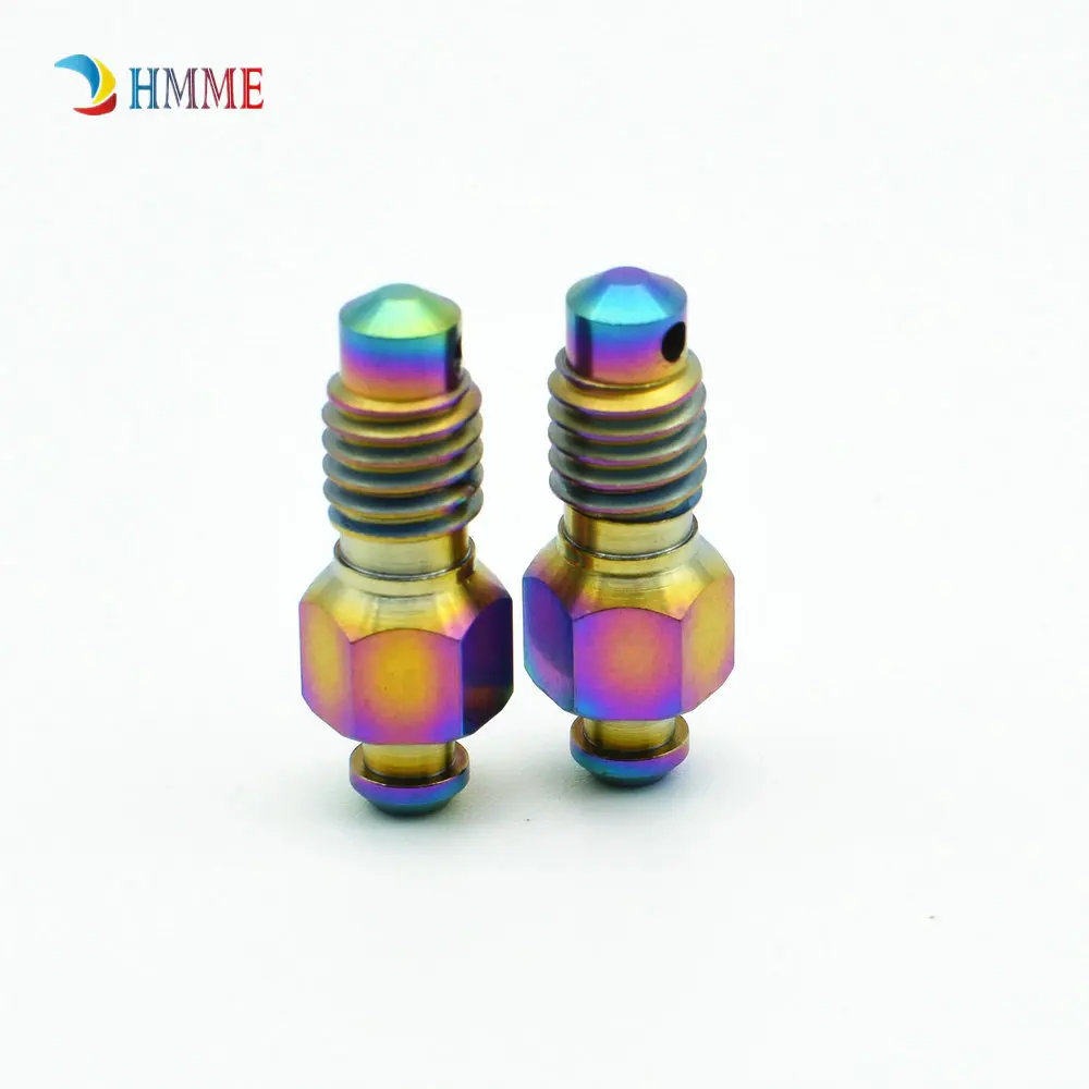 Титановые болты масляного тормоза для SHIMANO XTR M8000/9000/9020 Avid DIY Золото и многоцветный