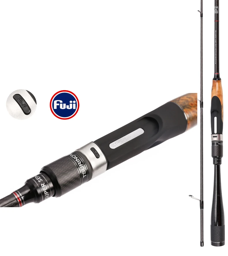 Палисандр Fuji спиннинг катушка для рыбалки Rod Fast Action удочка для детей от 3 до 12 лет g 4-15 г Рыбная ловля в соленой и пресной воде снасти с ручкой из углеродного волокна