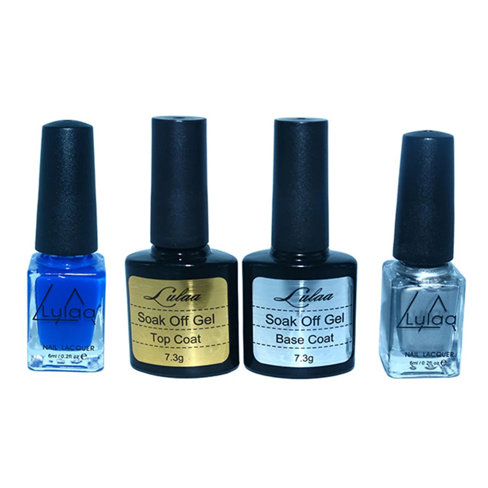 2017 Новый тренд 4 шт зеркальный эффект цвета хрома металлик серебро лак для ногтей