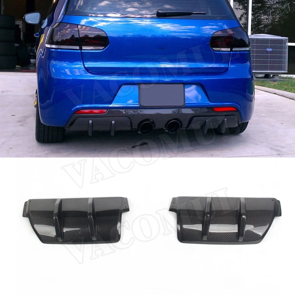 Задний спойлер из углеродного волокна/ФАП для Volkswagen VW Golf 6 VI MK6 R20 2010 2013 задний