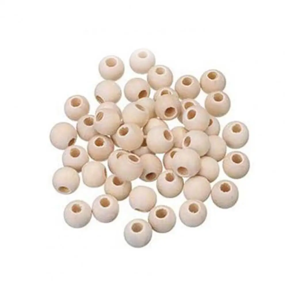 

DIY Macrame Kit Wooden Ring Bead Cotton Thread Home Hand-woven Accessories