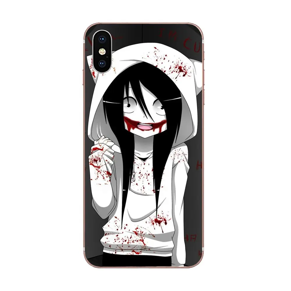 Thin TPU Cell For Galaxy Grand A3 A5 A7 A8 A9 A9S On5 On7 Plus Pro Star 2015 2016 2017 2018 Popular Anime Jeff The Killer Girl | Мобильные