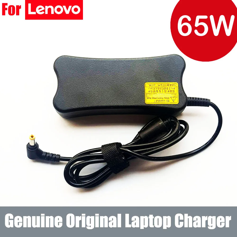 Genuine Original 65W 19V 3.42A Power Supply AC Adapter Charger for Lenovo G475 G560e G565 U310 U410 U310-437522U