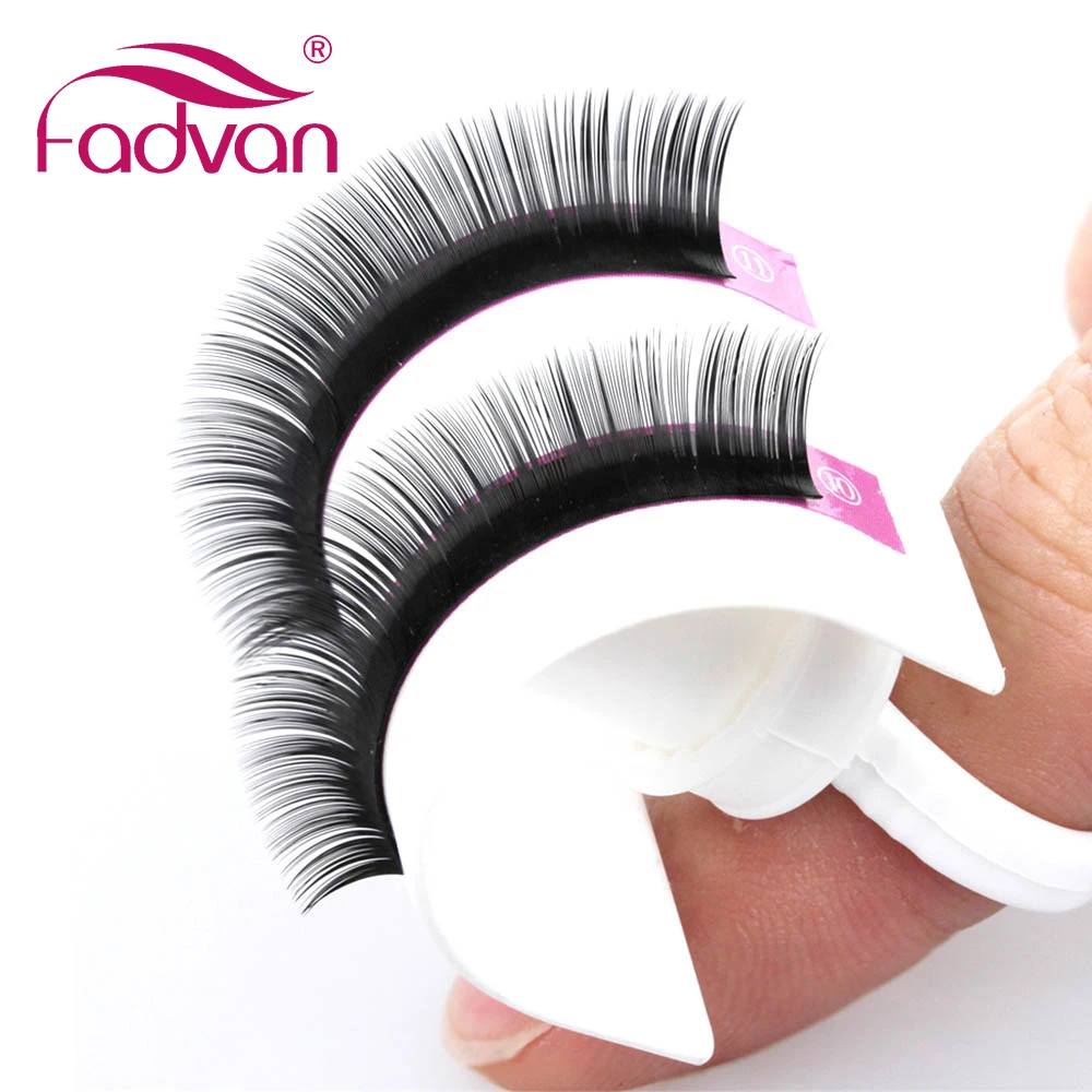 Fadvan макияж ресниц Накладные ресницы для профессионального строительства J/B/C/D/DD