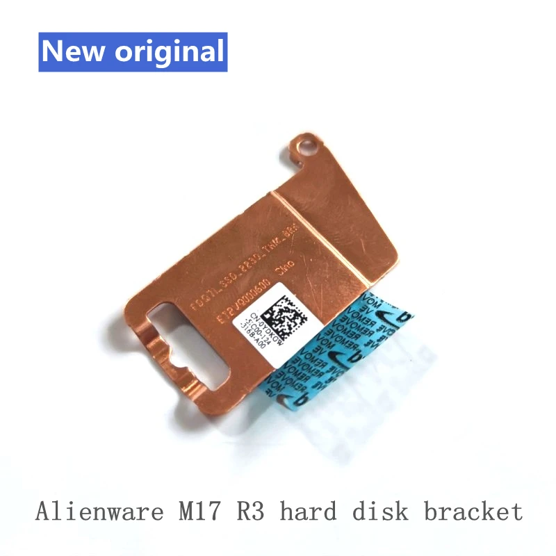 

Новинка для DELL Alienware M17 R3 FDQ71 SSD 2230 Охлаждающий радиатор жесткого диска чехол для жесткого диска DP/N:0YDKGW