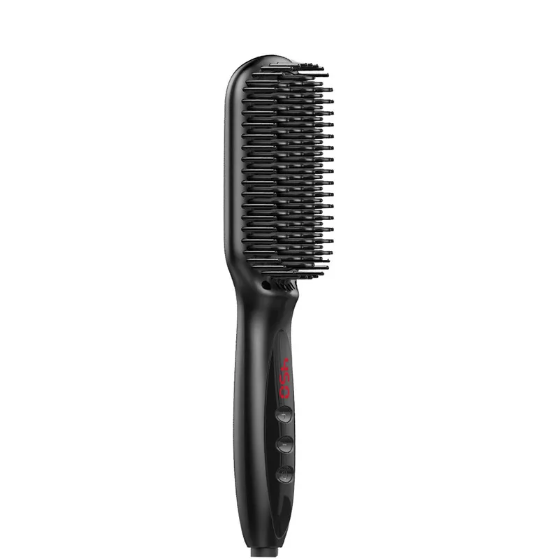 

Electric Hairbrush Hair Straightener Comb Straightening Brush LCD Display Hair Brush Temperature Control Hairdressing Styling