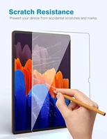 tablet tempered glass screen protector cover for samsung galaxy tab s7 t870t875 anti fingerprint protective film