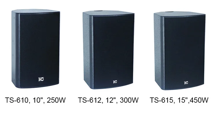 

ITC TS-612 Professional Speaker System 12" Subwoofer Speakers box