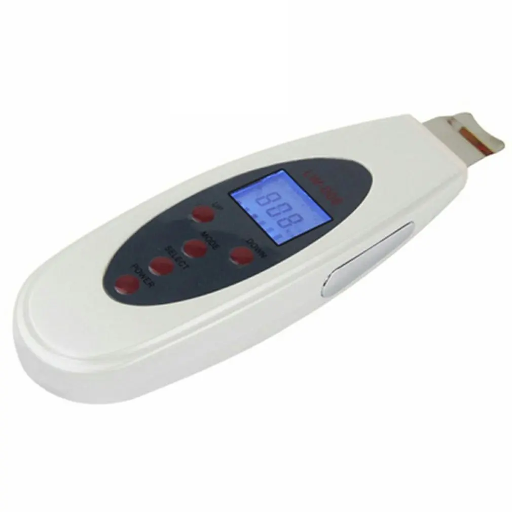 

Ultrasonic Skin Scrubber Deep Face Cleaning Machine Digital Display Facial Massager Ultrasound Peeling Clean Tone Lift
