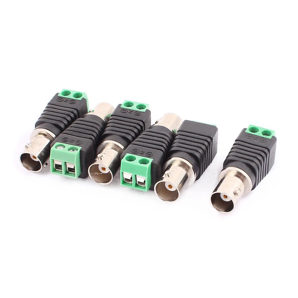 Разъемы BNC для AHD Камеры CVI TVI камеры CCTV коаксиальные/Cat5/Cat6 кабели | Безопасность и