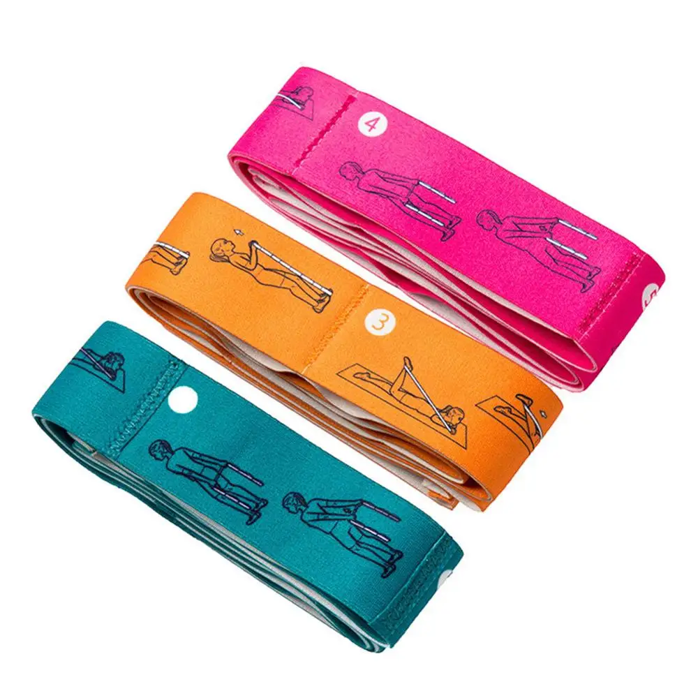 

Resistance Bands Women Elastic Yoga Mat Strap Belt Fitness Exercise Gym Rope Waist Resistance Fitness Bands For Drop Shipping