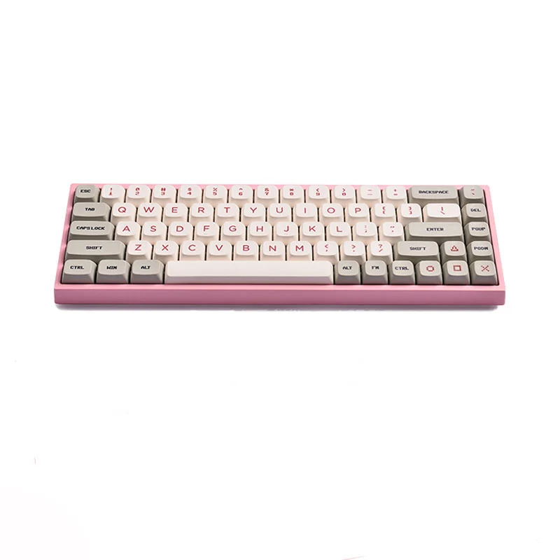 

NJ68 Wireless 2.4g BT 5.0 Bluetooth Mechanical Keyboard Programmable Hot Swap PCB 65% Mechanical Keyboard Apple MAC Android