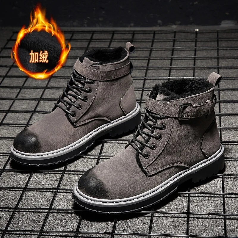 2019 мотоциклетные ботинки Martin мужские код Ботинки хлопковая Мужская обувь для