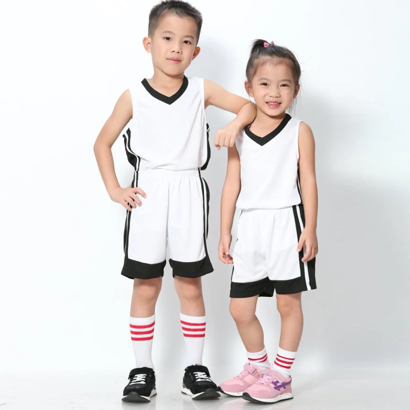 Баскетбольные майки для мальчиков и детей наборы униформы детская спортивная
