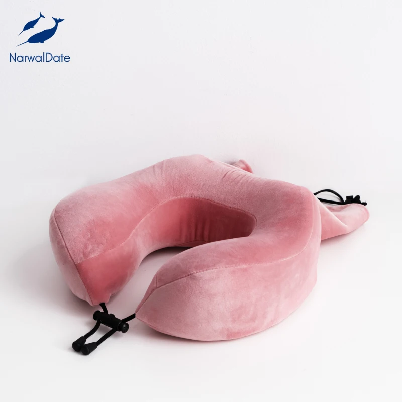 Подушка для путешествий из пены с памятью 360 поддержка головы и шеи утолщенная