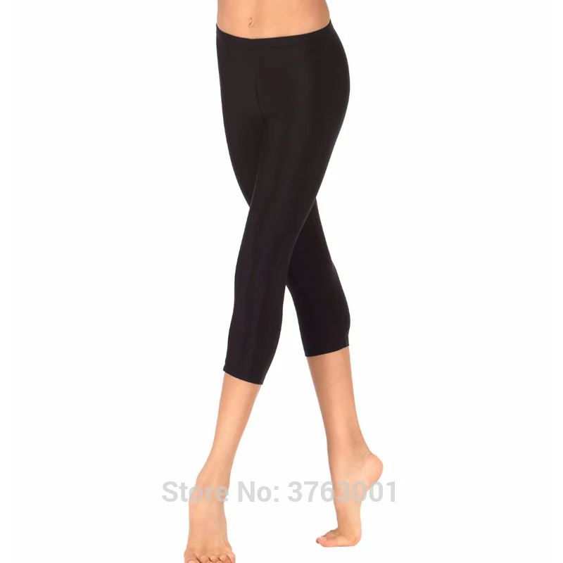 Леггинсы капри детские из лайкры и спандекса на Возраст 3 12 лет| |