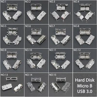 14 models each 2pcs micro usb 3 0 b type smt 10pin female socket connector charging port for hard disk drives data jack dock