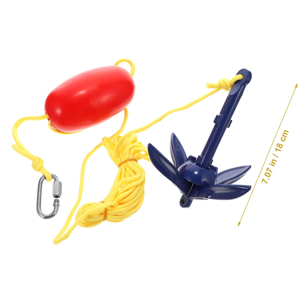 

1 Set Marine Anchor Folding Anchor Grapnel Anchor Kit for Kayaks Canoes