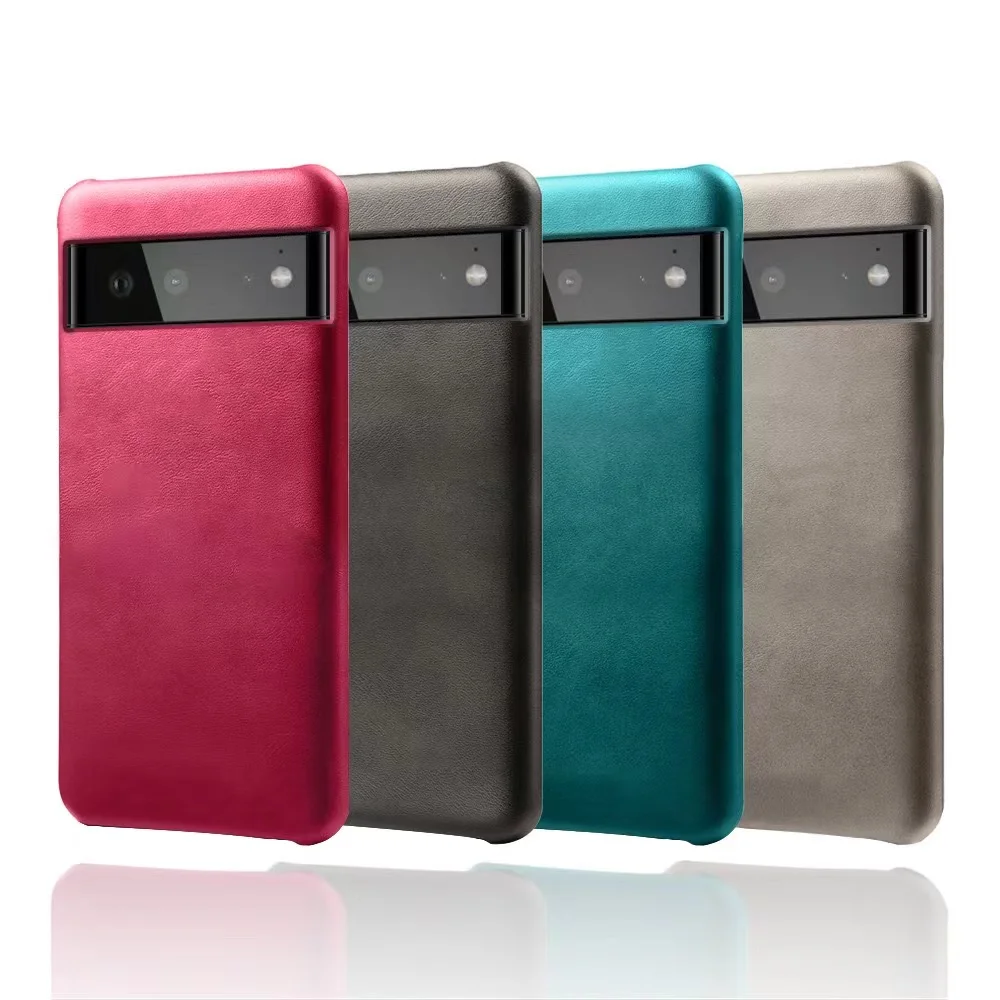 For Google Pixel 6 6pro 5A 5G Phone Case Funda Simplicity Leather Slim PU For Google Pixel 7 Pro Anti-fall Untrathin Back Cover