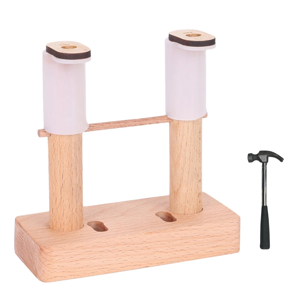 

Guitar Holder Universal Solid Hardwood Stand Wall Mounted Durable Hard Punch Free Easy Install Bass Ukulele Musical Instrument