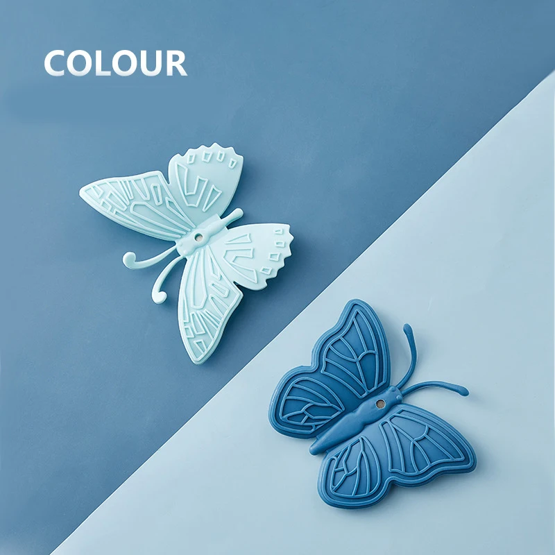

Newly 2 PCS Silicone Oven Mitts with Butterfly Shape Mini Style Food-Grade Silicone Heat-Resistant Washable for Kitchen