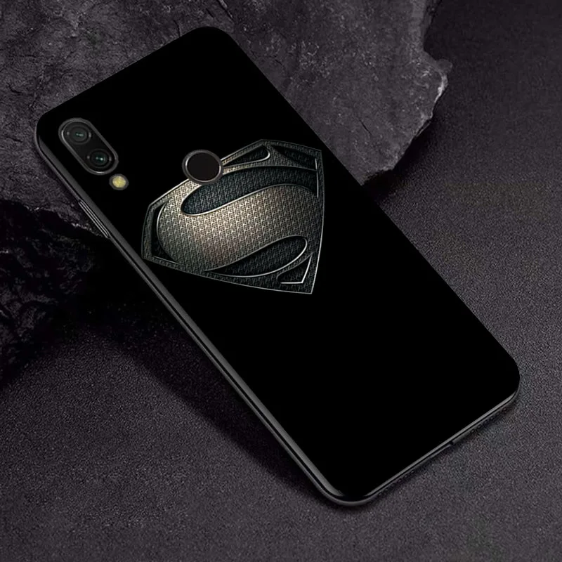 TPUBLK528 Черный ТПУ чехол для телефона Marvel для Xiaomi Redmi Note 7 6 8 Pro Чехол для Xiaomi Redmi 5 Plus задняя крышка Fundas Redmi 6A 7A 5A чехол - Цвет: TPUBLK528