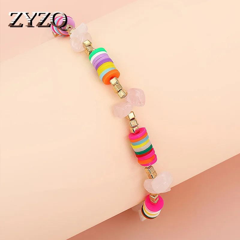

Новинка, креативное цветное простое сращивающееся ожерелье ZYZQ, этнический браслет ручной работы из бисера, ножные браслеты, Пляжная цепочк...