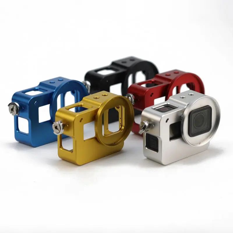 Чехол для Gopro Hero 7 6 5 Экшн-камера Go Pro 5 защитный чехол для GoPro Аксессуар корпус из алюминиевого сплава для GoPro HERO 5 6