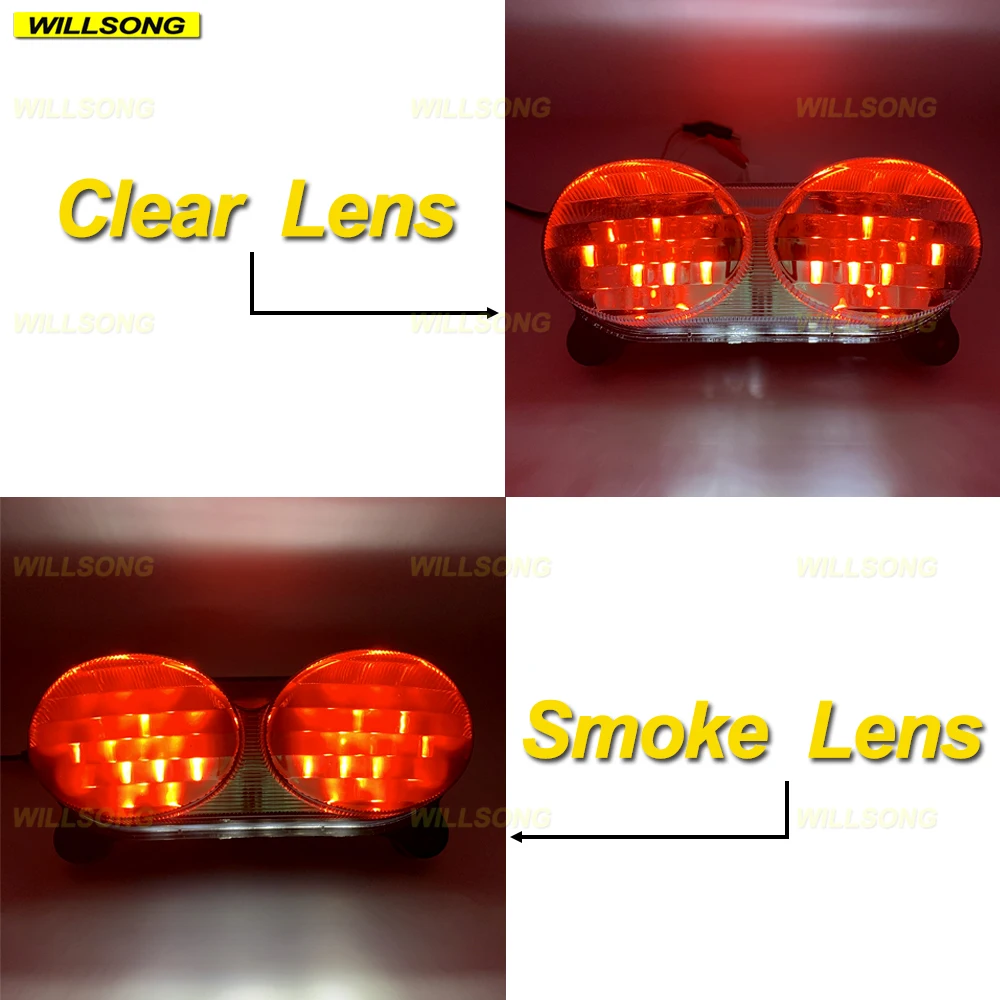 

LED Rear Tail Brake Light Blinker Turn Signal Integrated Lamp For KAWASAKI ZR7S ZZR600 NINJA ZX6R ZX900 ZX9R Motorcycle Lighting