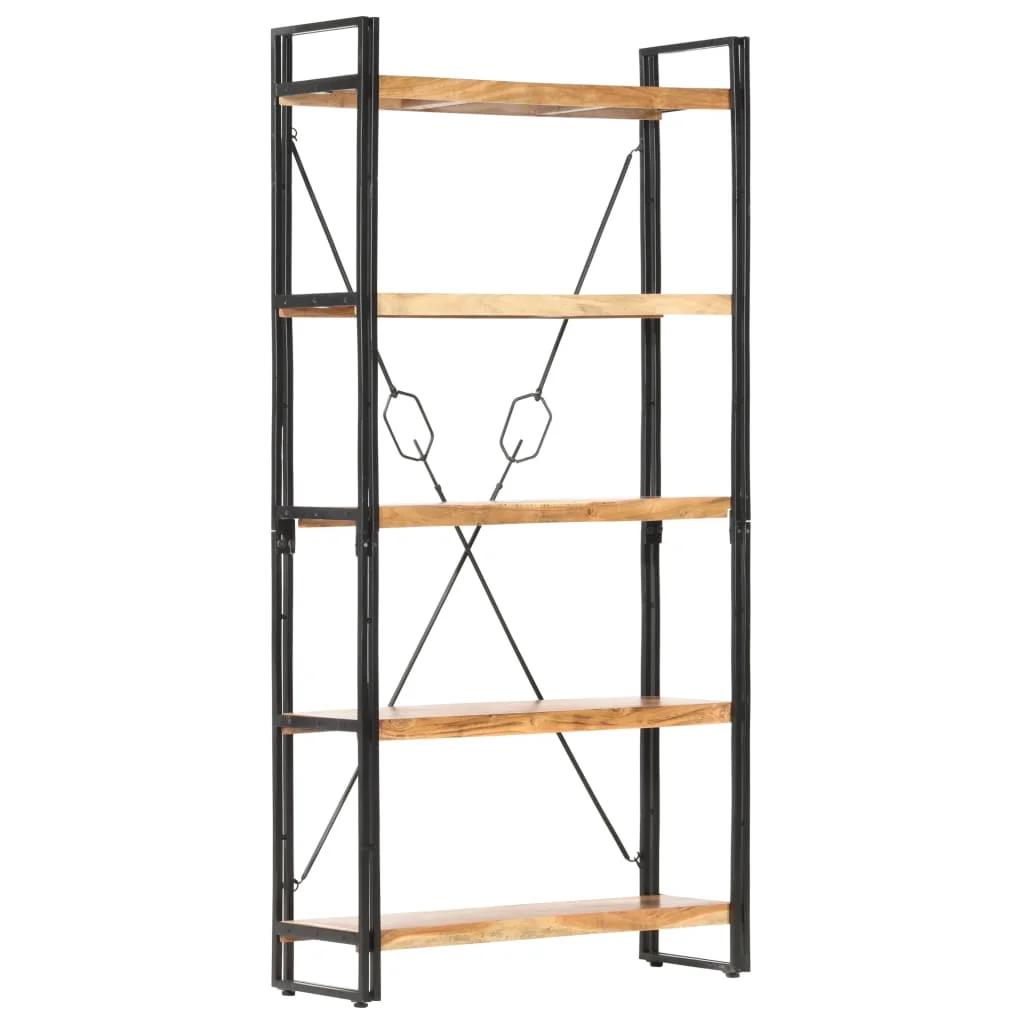 

5 ярусная Этажерка 35,4 "x 11,8" x 70,9 "твердого дерева акации