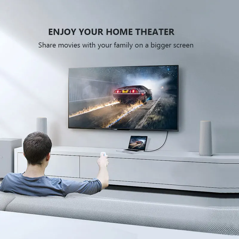 Кабель HDMI 2021 CABLETIME dp-hdmi 4K/60 Гц светильник playport для портативных ПК Macbook Air Acer Dell