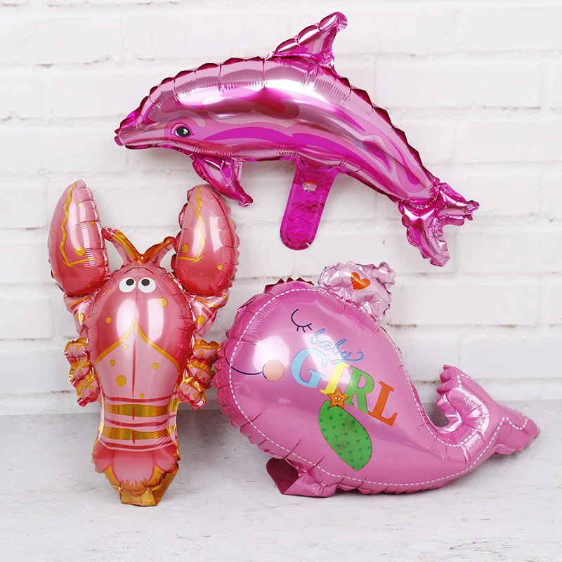 50 шт. фольгированные воздушные шары в виде мини-акулы | Дом и сад