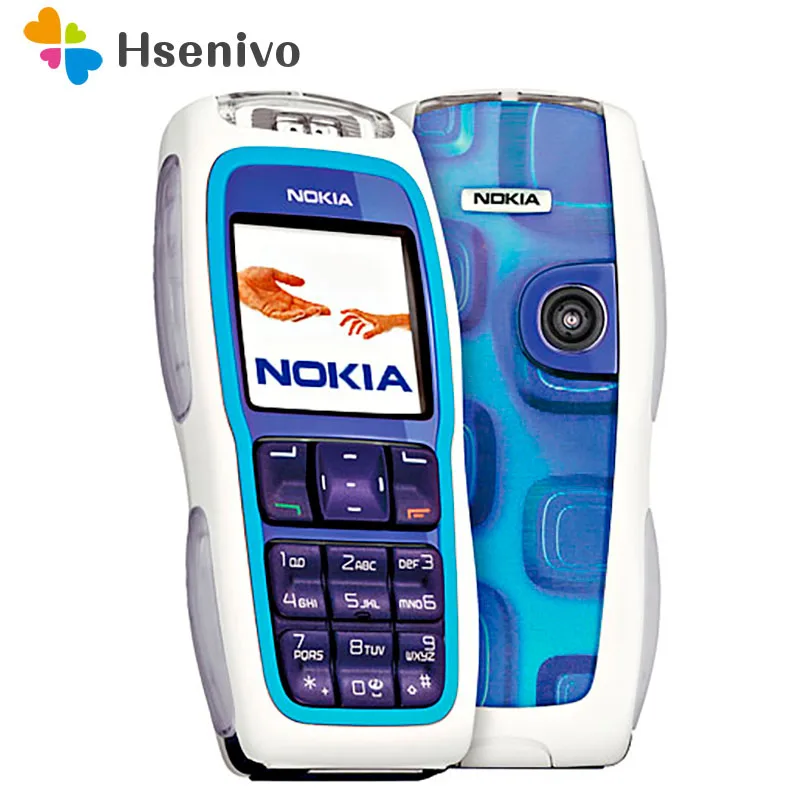 Восстановленный Nokia 3220 Оригинальный разблокированный сотовый телефон GSM с