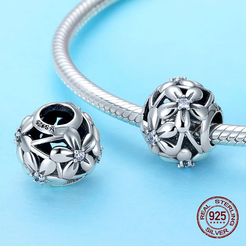 Женский ажурный браслет в стиле ретро украшение из стерлингового серебра с