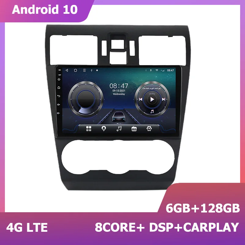 

Мультимедийный плеер для Subaru Forester XV WRX 2012-2015 DSP СБ Navi 6 + 128 carplay