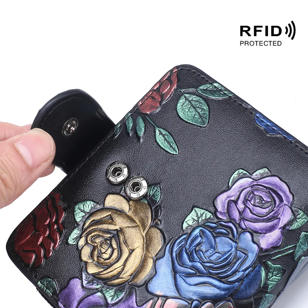 Женские бумажники из натуральной гусиной кожи многофункциональный органайзер с