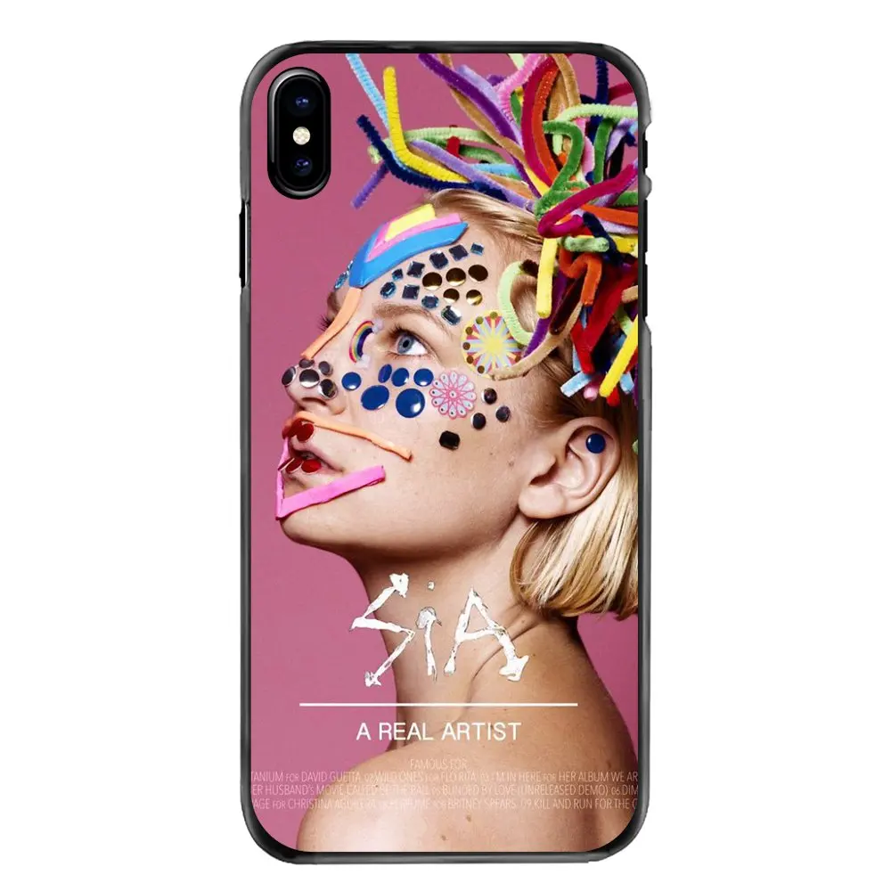 Чехол для iPhone 4 4S 5 5S 5C SE 6 S 7 8 Plus X XR XS Max iPod Touch Sia Kate Isobelle Furler художественный чехол