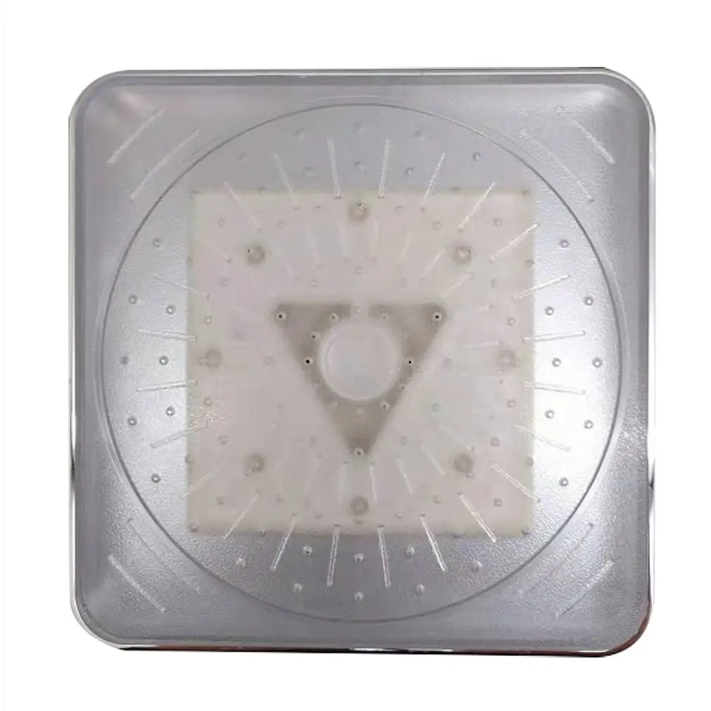 

Temperature Sensing Luminous 6 Inch Shower Head Water Tap Color Changing Shower Tool Led Bathroom Top Spray