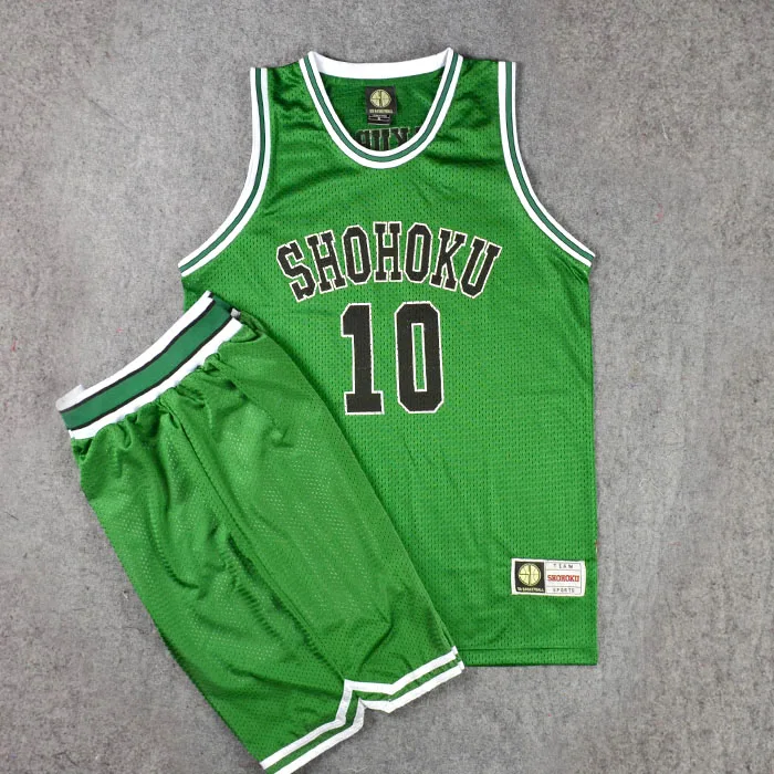 Аниме SLAM DUNK Shohoku Sakuragi Джерси для косплея Hanamichi рубашка Спортивная одежда Униформа костюм для косплея Джерси newSchool Баскетбол