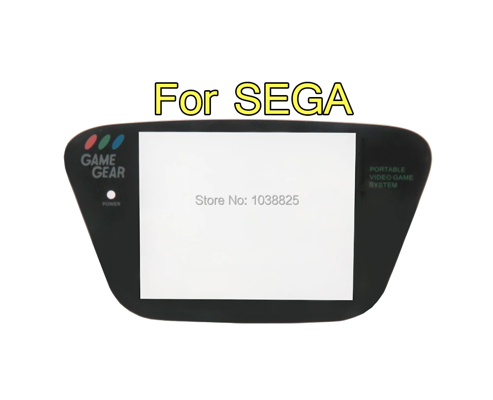 6 шт./лот новая сменная защита для экрана пластиковая крышка объектива Sega Game Gear